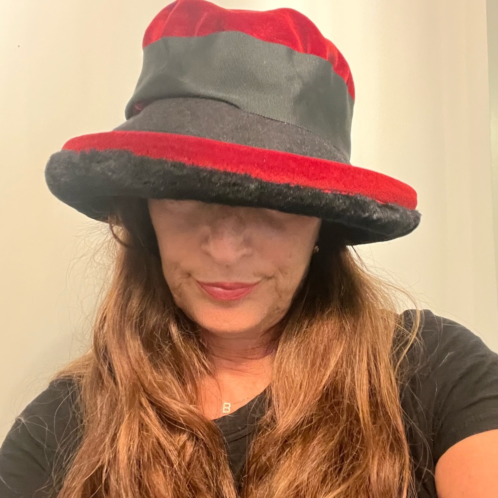 Red Velvet Hat